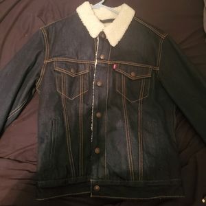 Men's Levi's® Sherpa-Lined Trucker Jacket